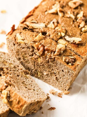 Banana bread cu faina de cocos keto si low-carb
