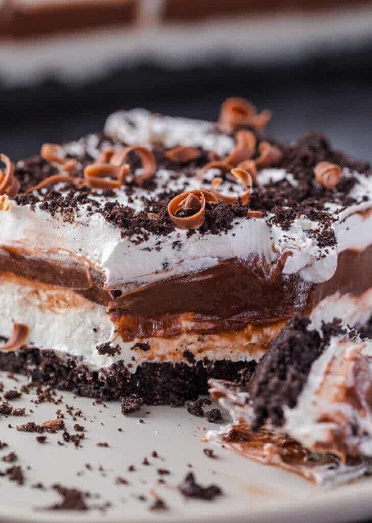 Lasagna de ciocolata keto