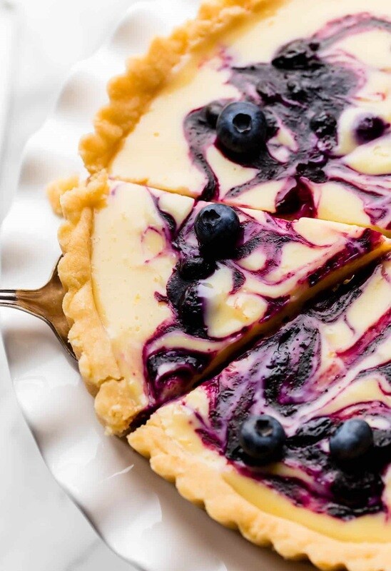 Tarta cu afine si lamaie