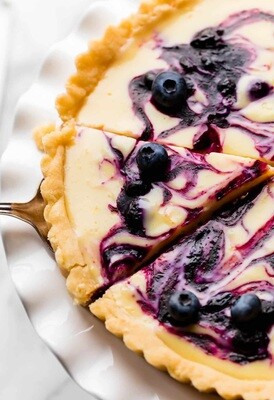 Tarta cu afine si lamaie