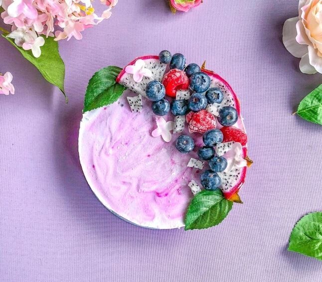 🦄 Tort raw vegan unicorn
