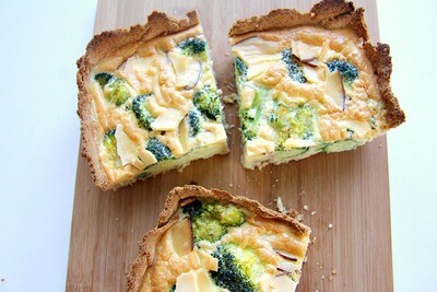 Quiche cu Broccoli și Nuci (keto &amp; low carb)