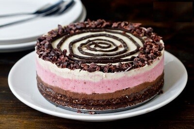 Tort Neapolitan Raw Vegan