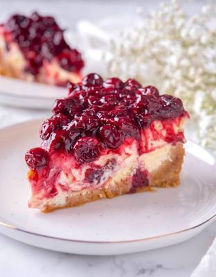 Cheesecake cu visine keto
