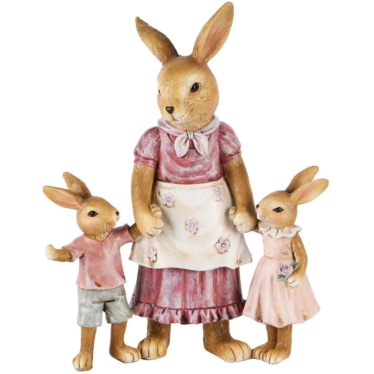 Bunny moeder met kinderen