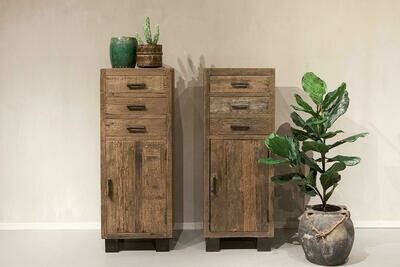Robuuste oud houten ladenkast | Urban Collection