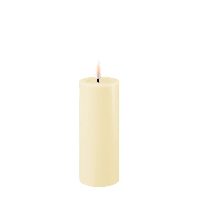 Cream LED Candle D: 5 * 12,5 cm
