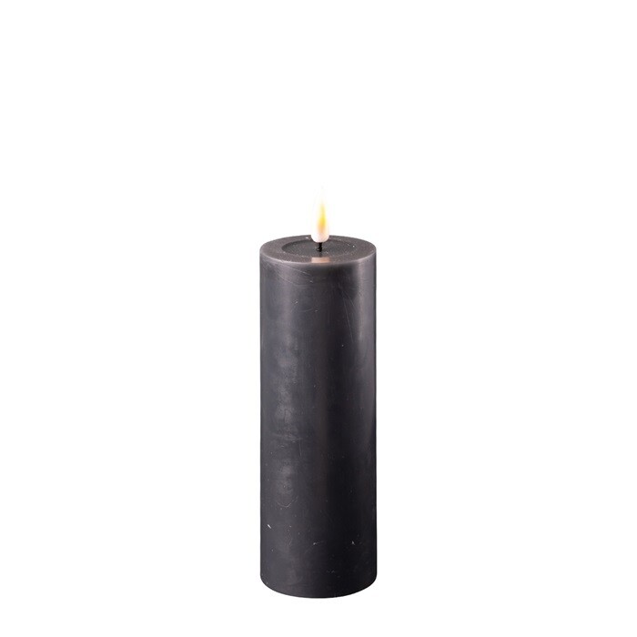 Black LED Candle D: 5 * 15 cm