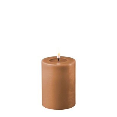 Caramel LED Candle D: 7,5 * 10 cm