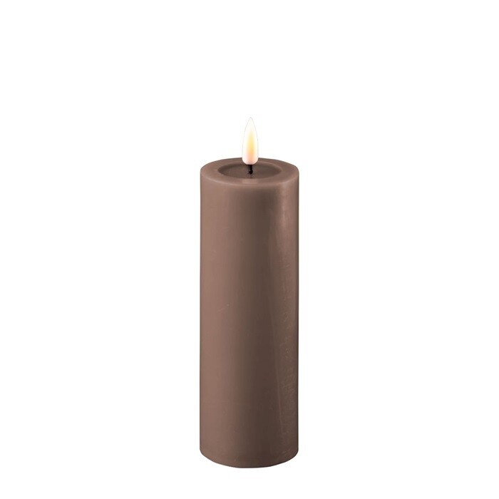 Mocca LED Candle D: 5 * 15 cm