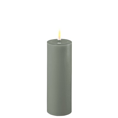 Salvie Green LED Candle 5 * 15 cm