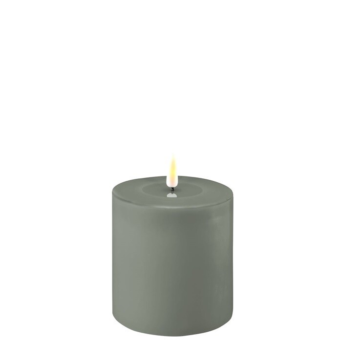 Salvie Green LED Candle 10 * 10 cm