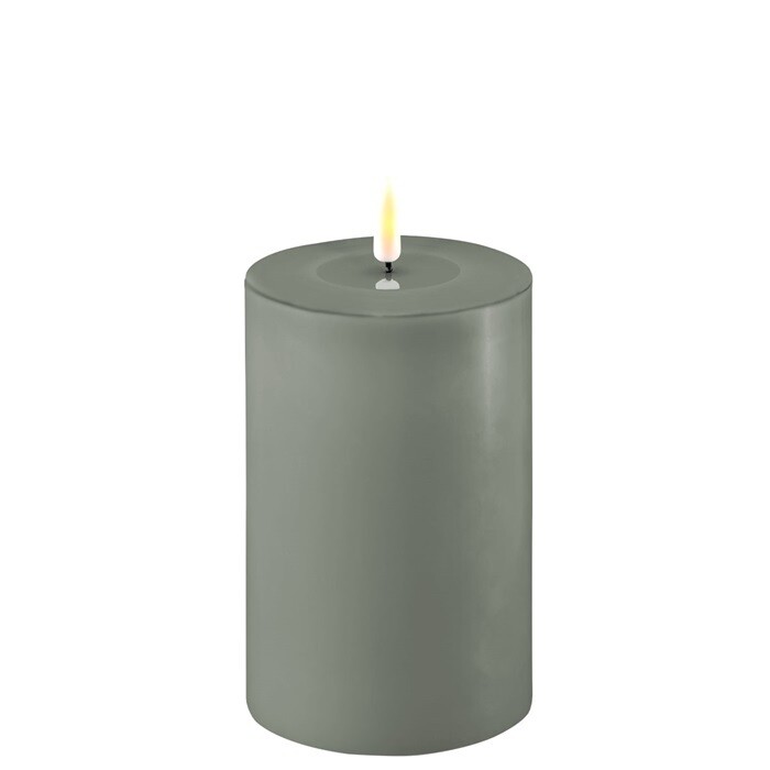 Salvie Green LED Candle 10 * 15 cm