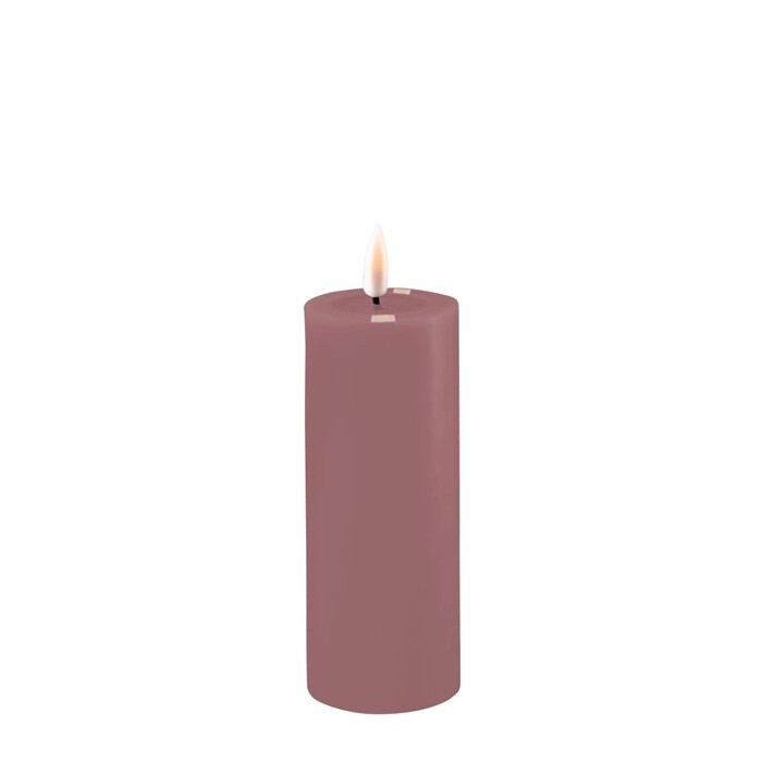 Light Purple LED Candle D: 5 * 12,5 cm