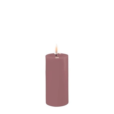 Light Purple LED Candle D: 5 * 10 cm