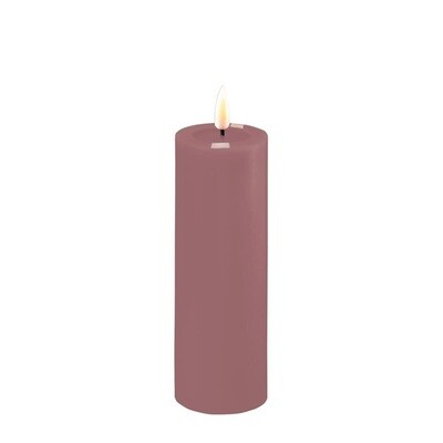 Light Purple LED Candle D: 5 * 15 cm