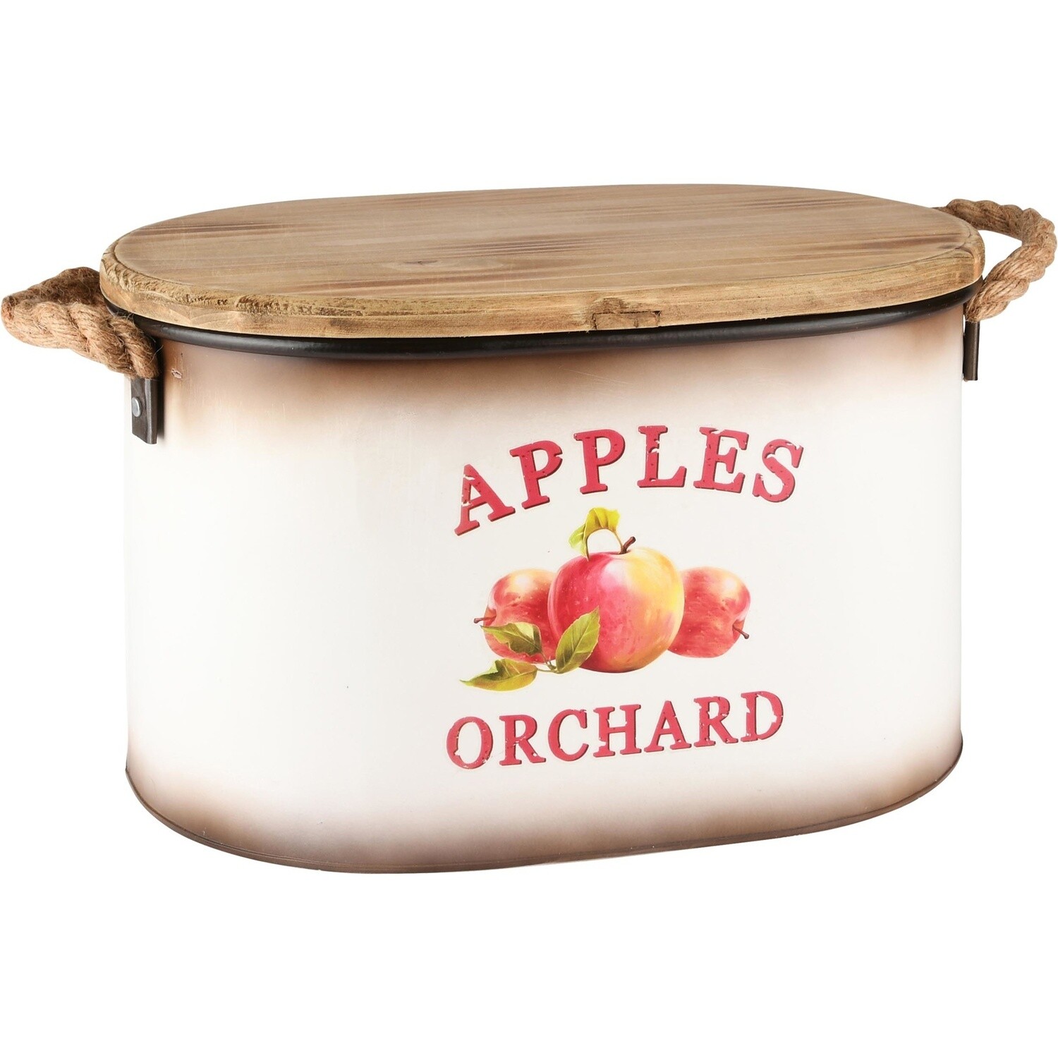 Bak ovaal met deksel &#39;Apples Orchard&#39;
