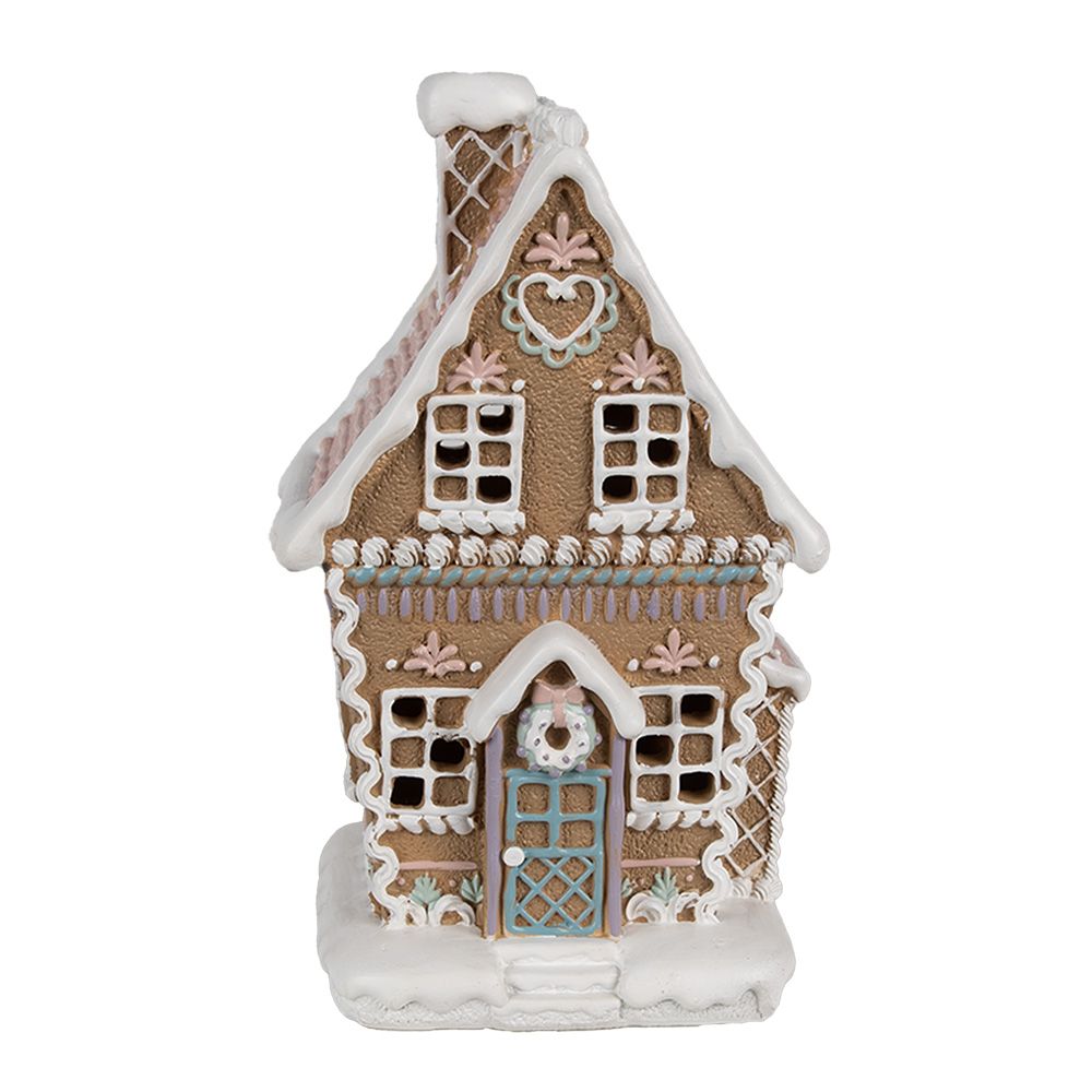 Gingerbread house met LED Peperkoekhuisje