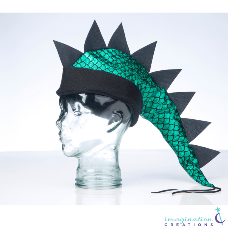 Green Scale Dragon Hat