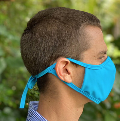 Mask with Tie Back - 2 pack