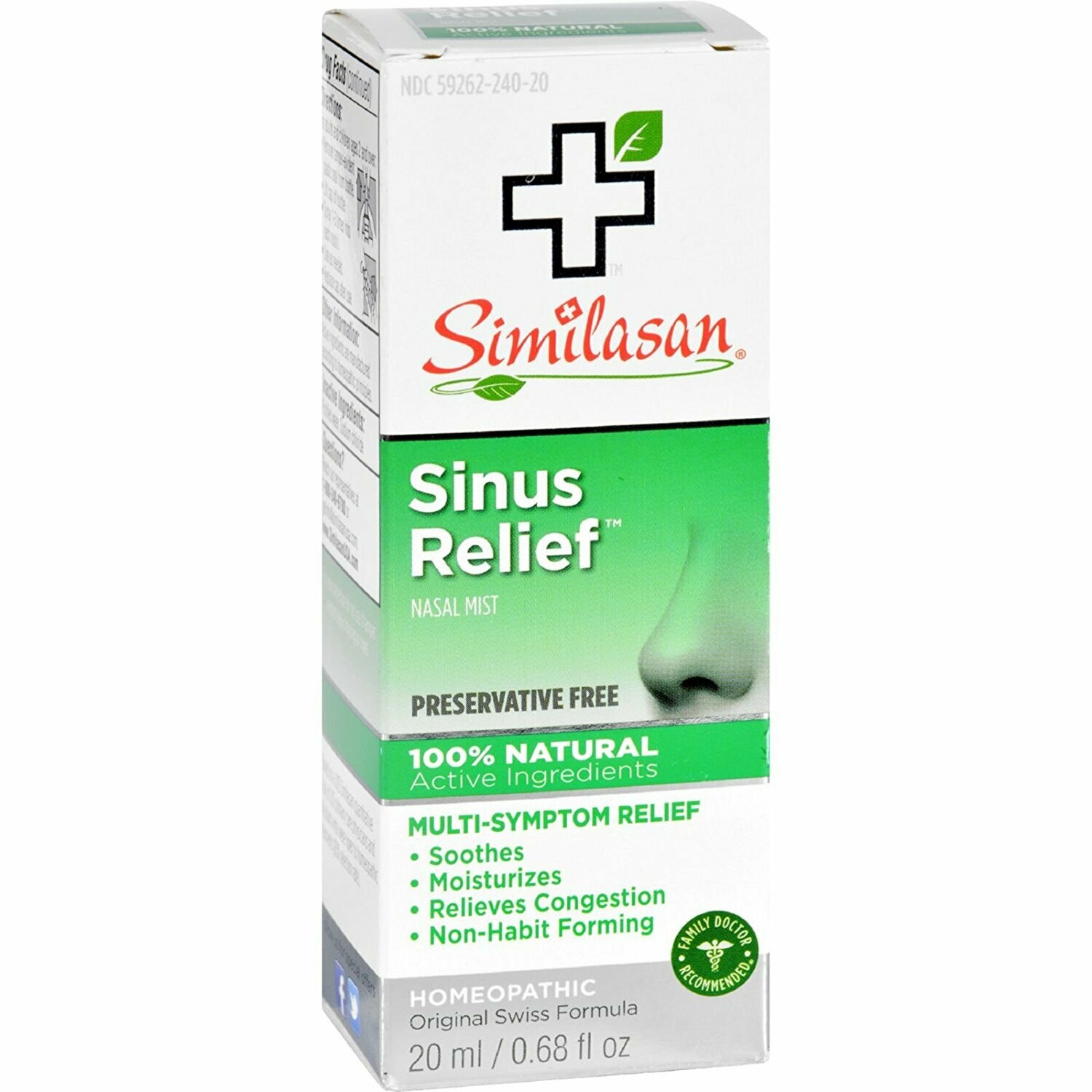 Coyne Similasan Nasal Sinus Relief Spray