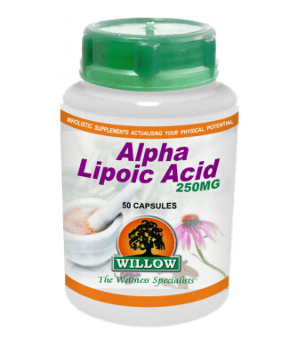 Willow Wellness Alpha Lipoic Acid 250mg