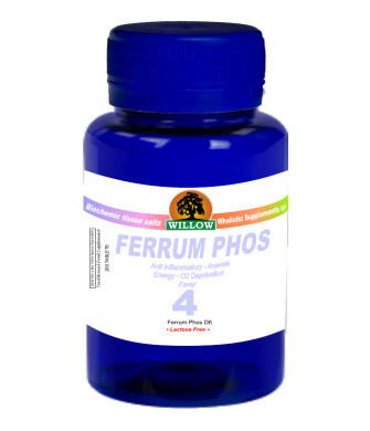Willow Wellness Ferrum Phos Tissue Salts 4