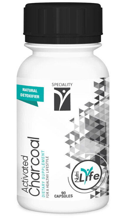 Nutrilife Activated Charcoal 90 caps