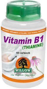 Willow Wellness Vitamin B1 100