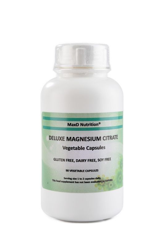 MaxD Nutrition Magnesium Citrate Capsules 90