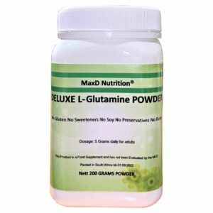MaxD Nutrition Deluxe L-Glutamine Powder