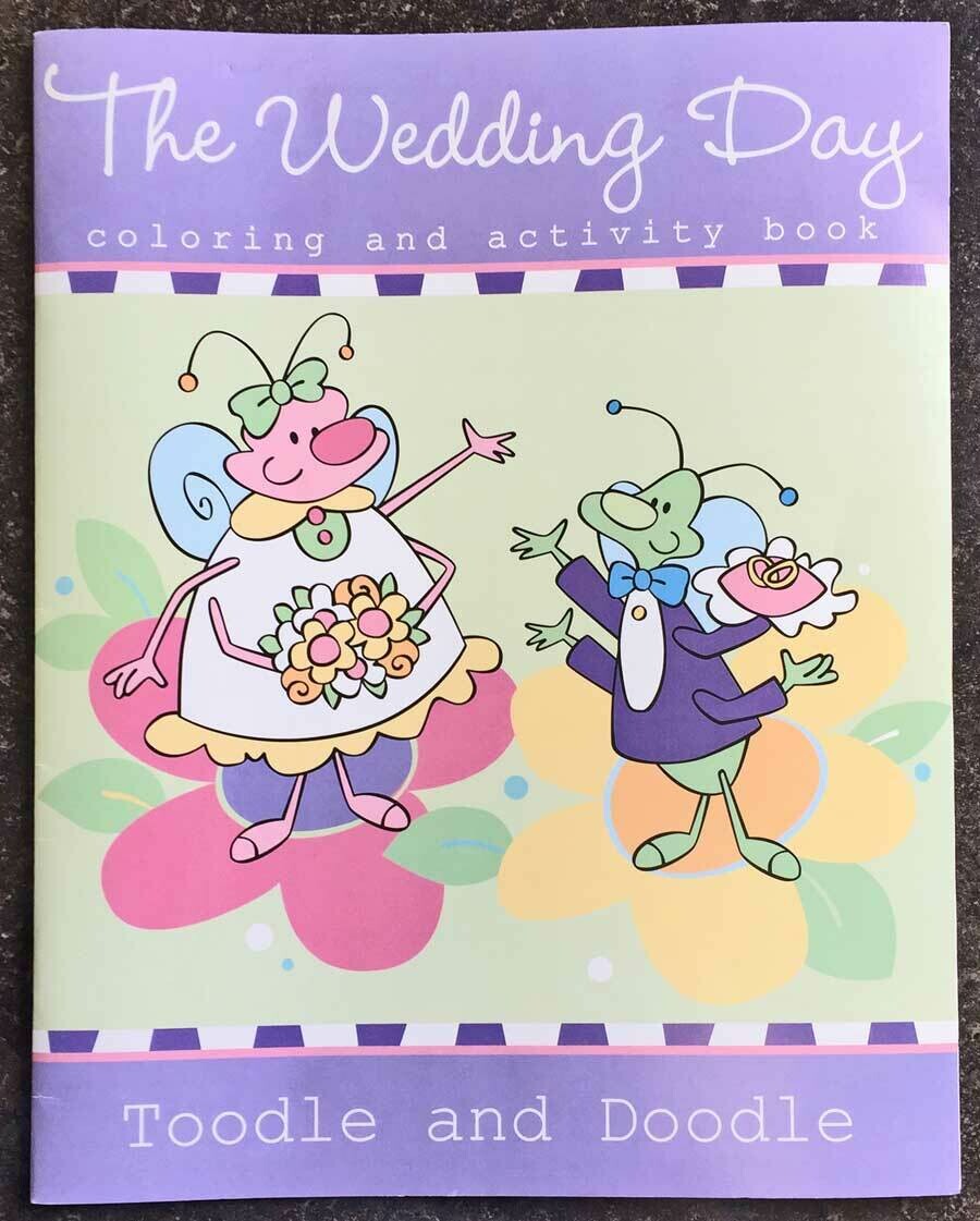 The Wedding Day Coloring and Activity Book