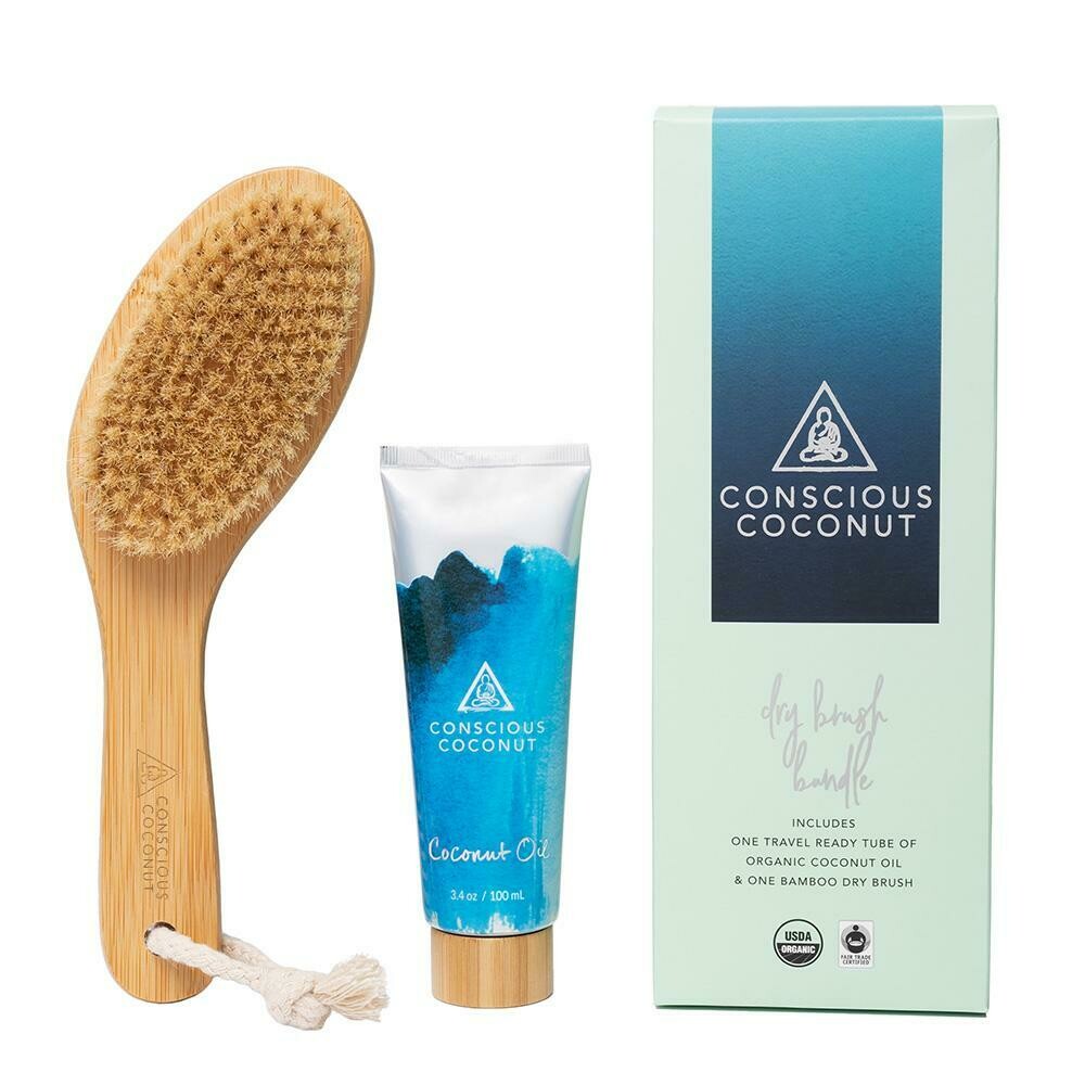 CONSCIOUS COCONUT DRY BRUSH BUNDLE CONSCIOUS COCONUT DRY BRUSH BUNDLE