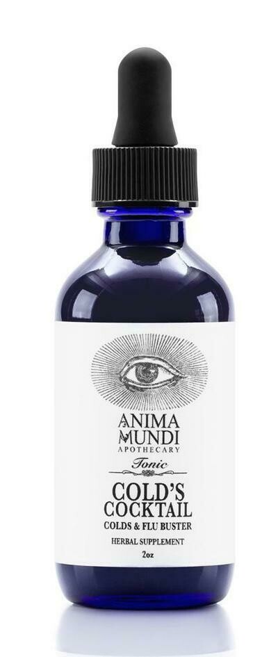 COLD'S COCKTAIL / HIGH POTENCY COLDS & FLU TONIC by Anima Mundi COLD'S COCKTAIL / HIGH POTENCY COLDS & FLU TONIC by Anima Mundi
