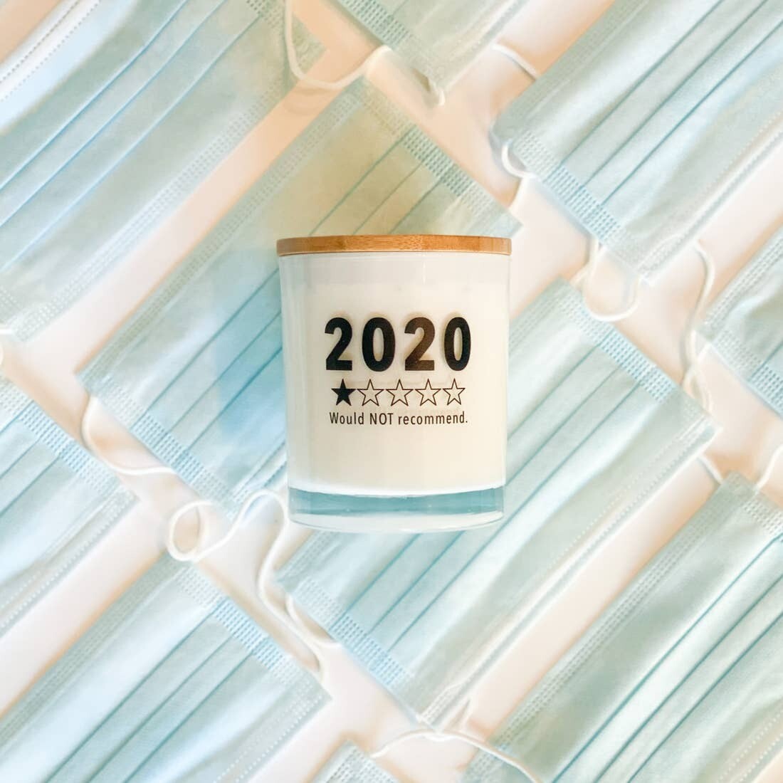 2020 WOULD NOT RECOMMEND SOY FUNNY CANDLE 2020 WOULD NOT RECOMMEND SOY FUNNY CANDLE