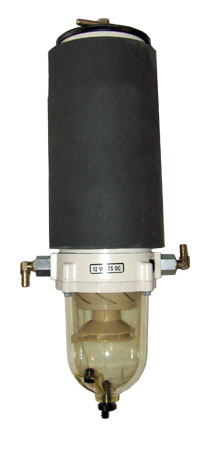 Filter Housing for GFS 1000 Filter Elements with External Heater and Filter Insulator