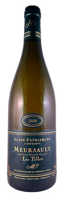 Meursault ‘Les Tillets’ 2022 | Chardonnay (wit) | Alain Patriarche