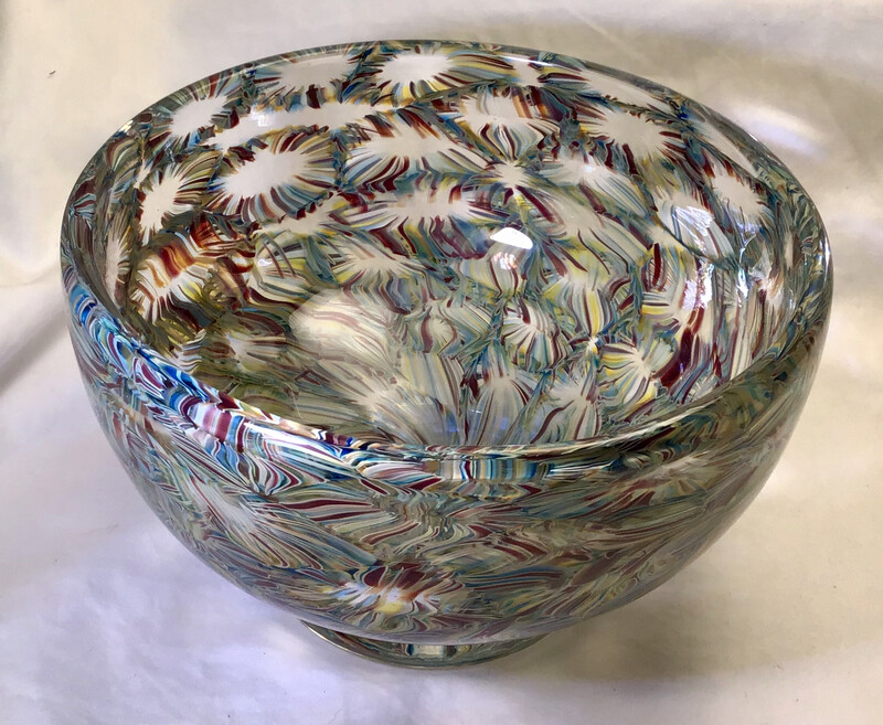Reactive Murrine Bowl