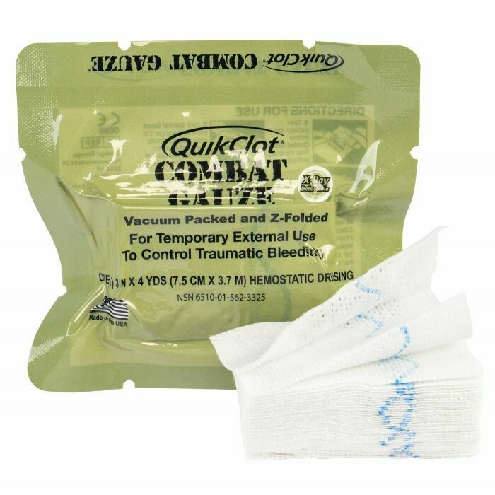 COMBAT GAUZE Z-FOLD HEMOSTATIC COMBAT GAUZE Z-FOLD HEMOSTATIC