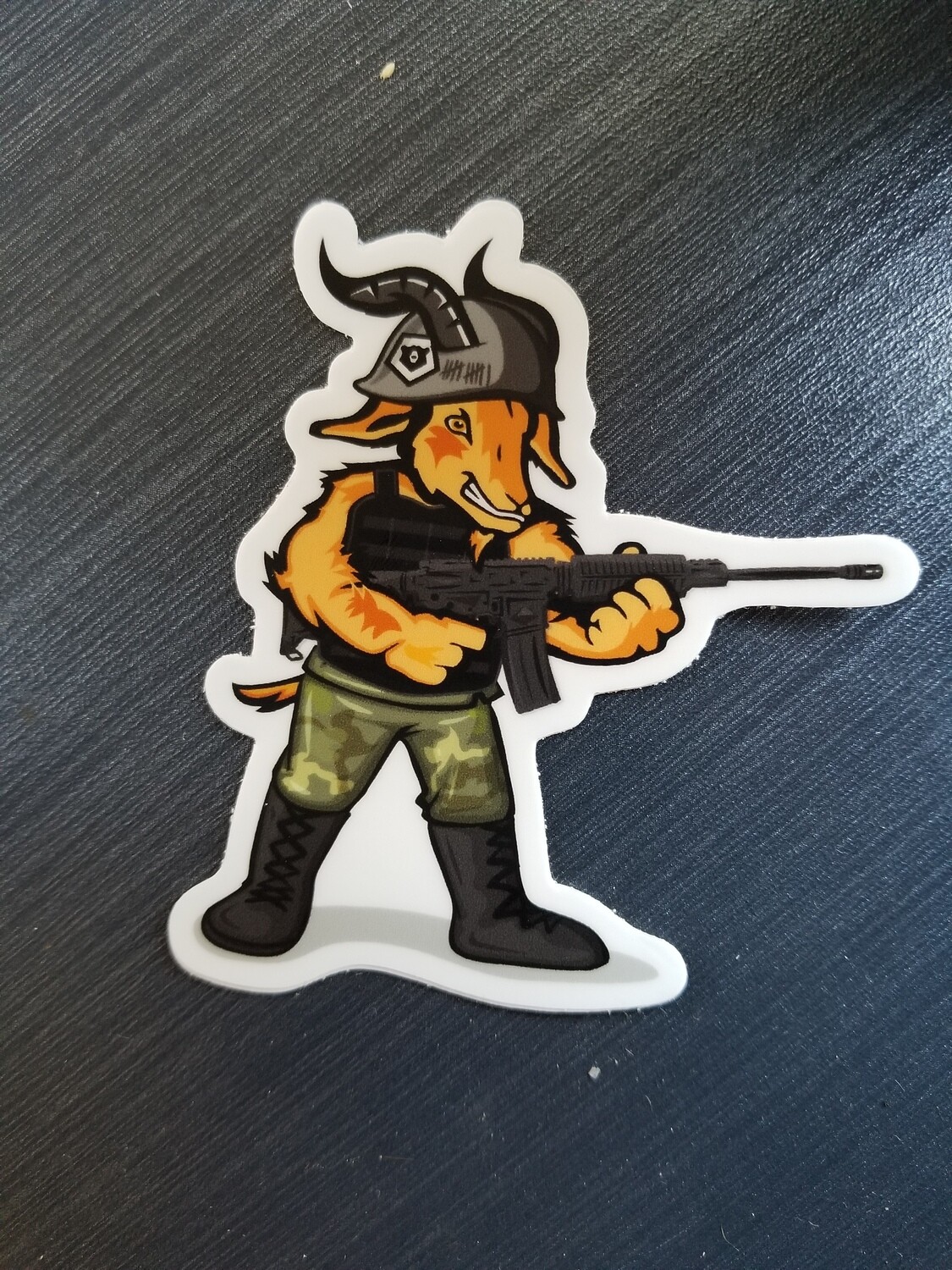 Battle Goat Sticker Battle Goat Sticker