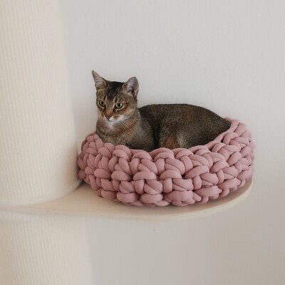 Katzen- & Hundekörbchen Emilia – Bio-Baumwolle Handarbeit Katzen- & Hundekörbchen Emilia – Bio-Baumwolle Handarbeit