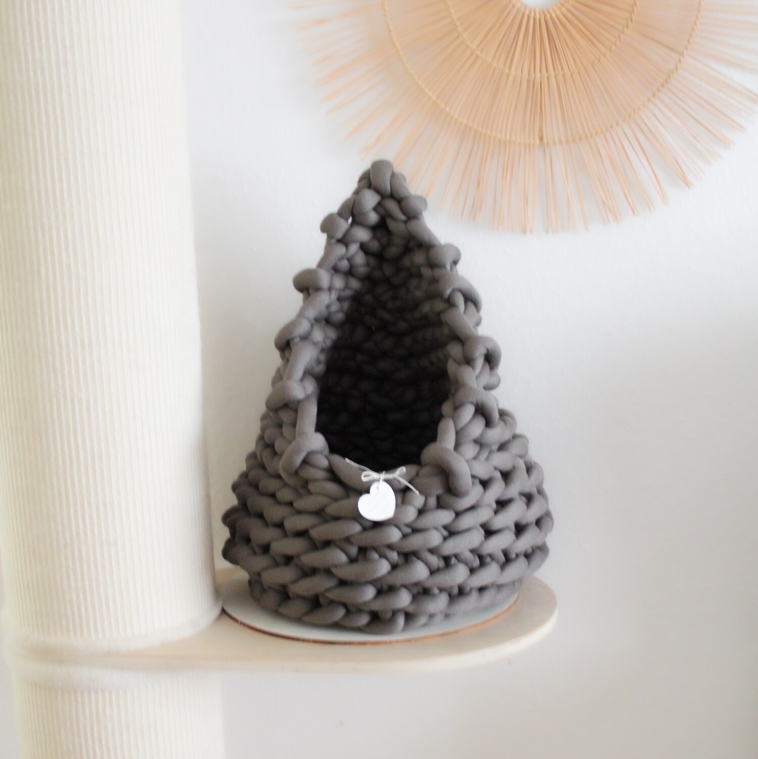 Zopfhöhle Hundehöhle – Bio-Baumwolle, handgemacht