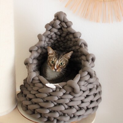 Katzenhöhle - Zopfhöhle - Katzenkorb | Katzenbett