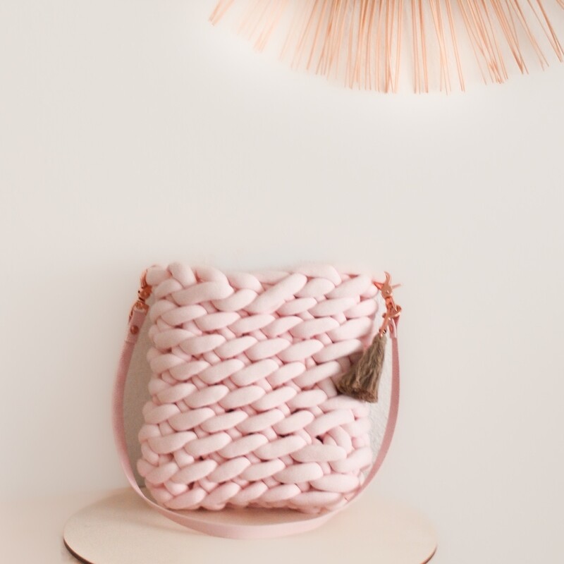 Grobstricktasche