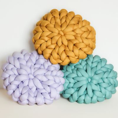 DIY Kurs Grobstrickkissen – Runde & eckige Kissen stricken