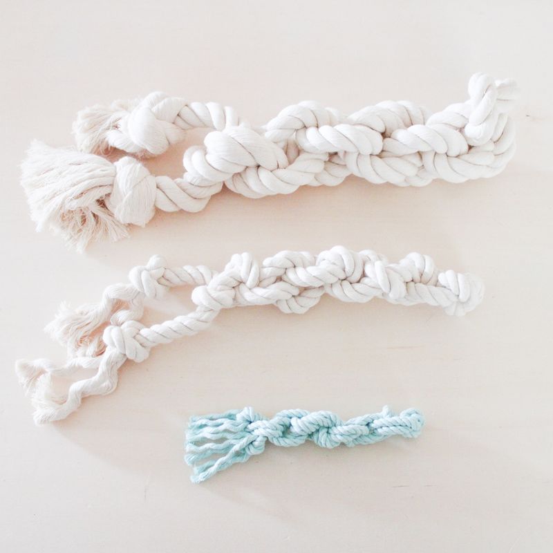 Hundespielzeug Knotenseil – Für kleine & große Hunde Hundespielzeug Knotenseil – Für kleine & große Hunde