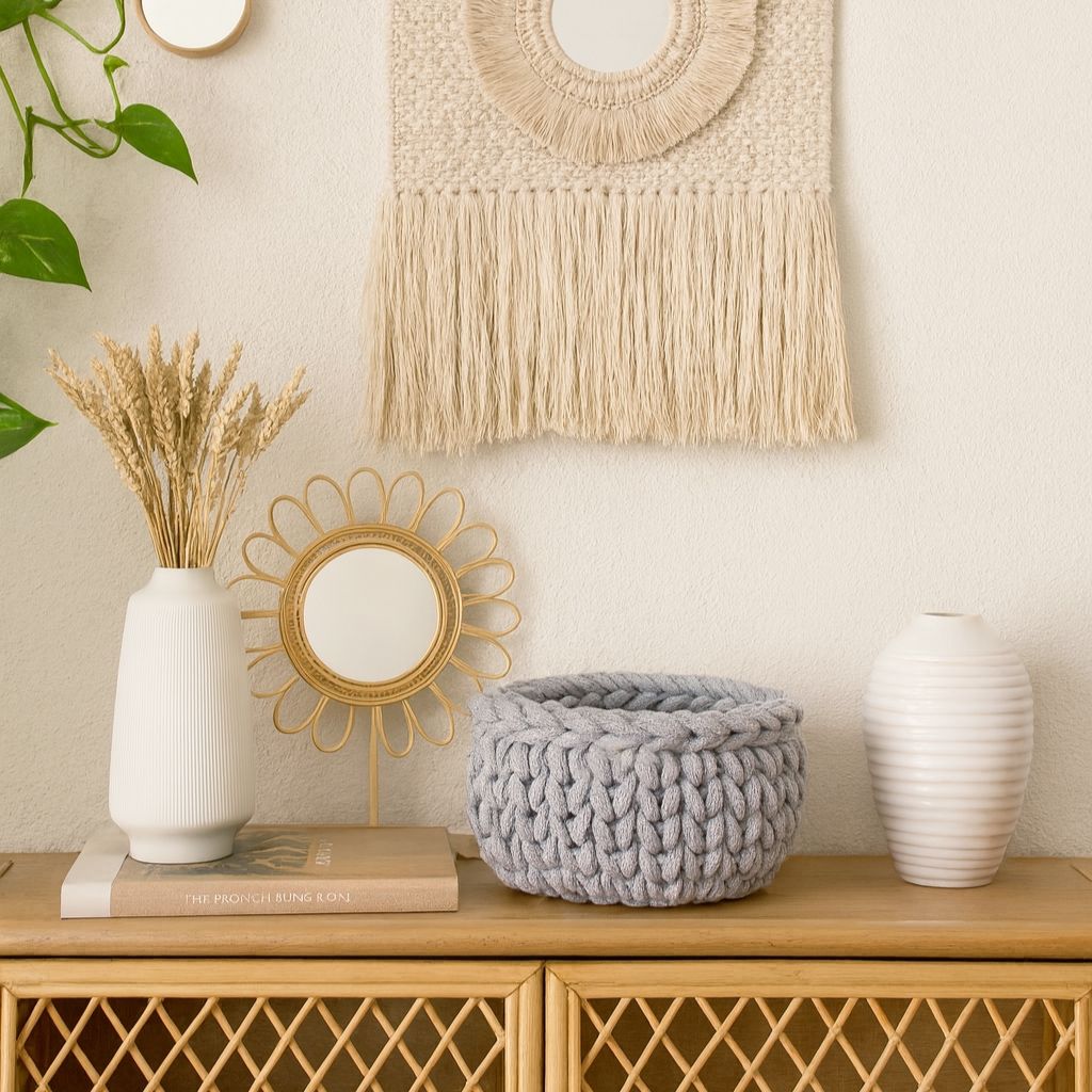 Aufbewahrungskörbchen – nachhaltig & handgemacht Baumwolle Aufbewahrungskörbchen – nachhaltig & handgemacht Baumwolle