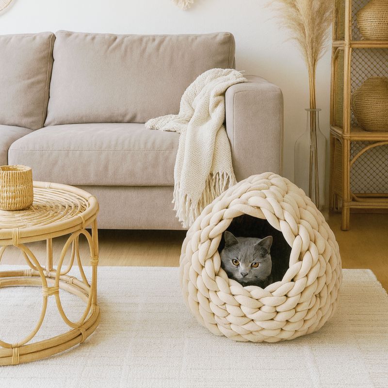 Emma Cat | Dog Cave – Handmade from Organic Cotton Emma Cat | Dog Cave – Handmade from Organic Cotton