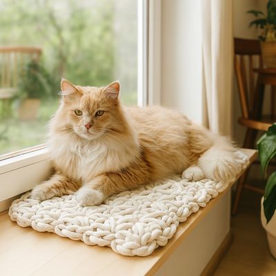 Bankauflage | Fensterbankauflage | Blütenmuster ca. 105x40 cm Bankauflage | Fensterbankauflage | Blütenmuster ca. 105x40 cm