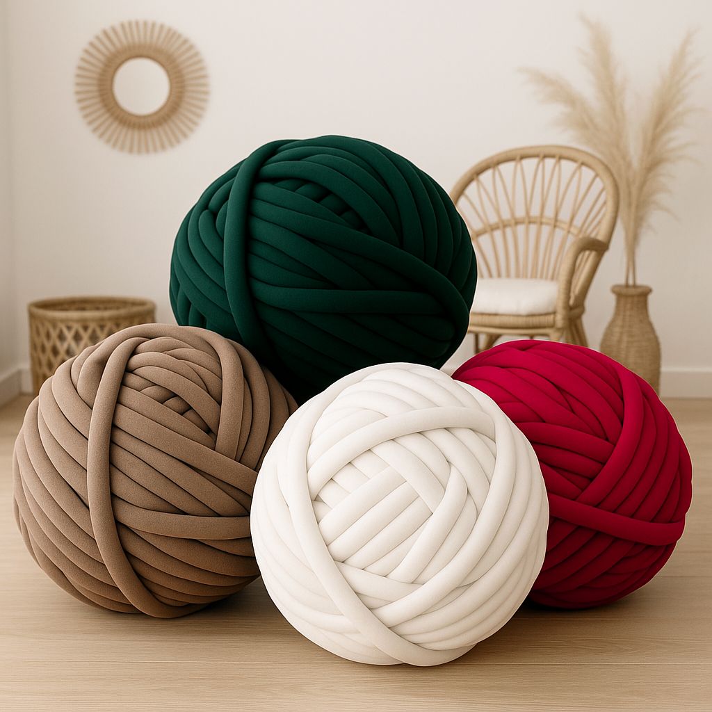 XXL Acrylgarn – Chunky, Jumbo, Schlauch- & Grobstrickgarn XXL Acrylgarn – Chunky, Jumbo, Schlauch- & Grobstrickgarn